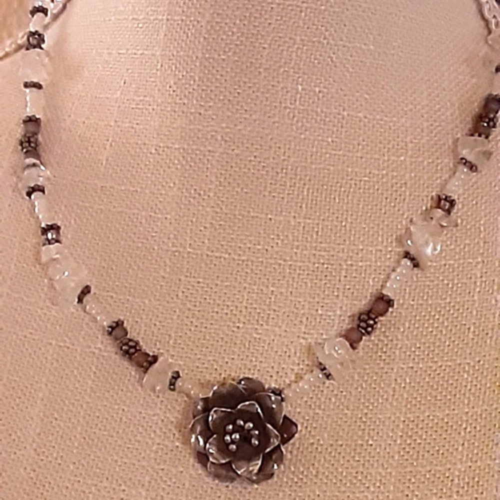 Vintage 925 Sterling Silver Necklace